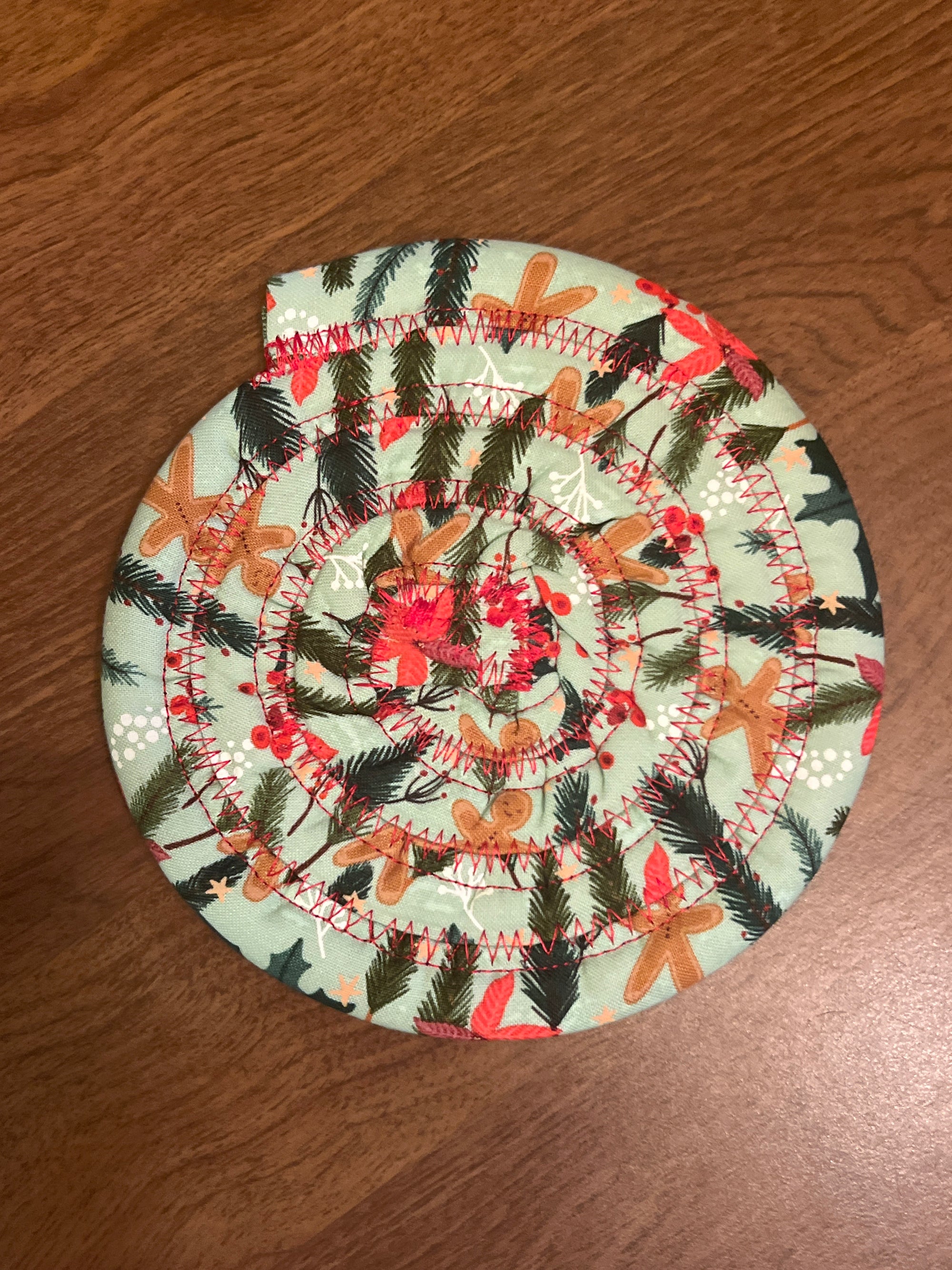 Jellyroll Coaster - holiday themed