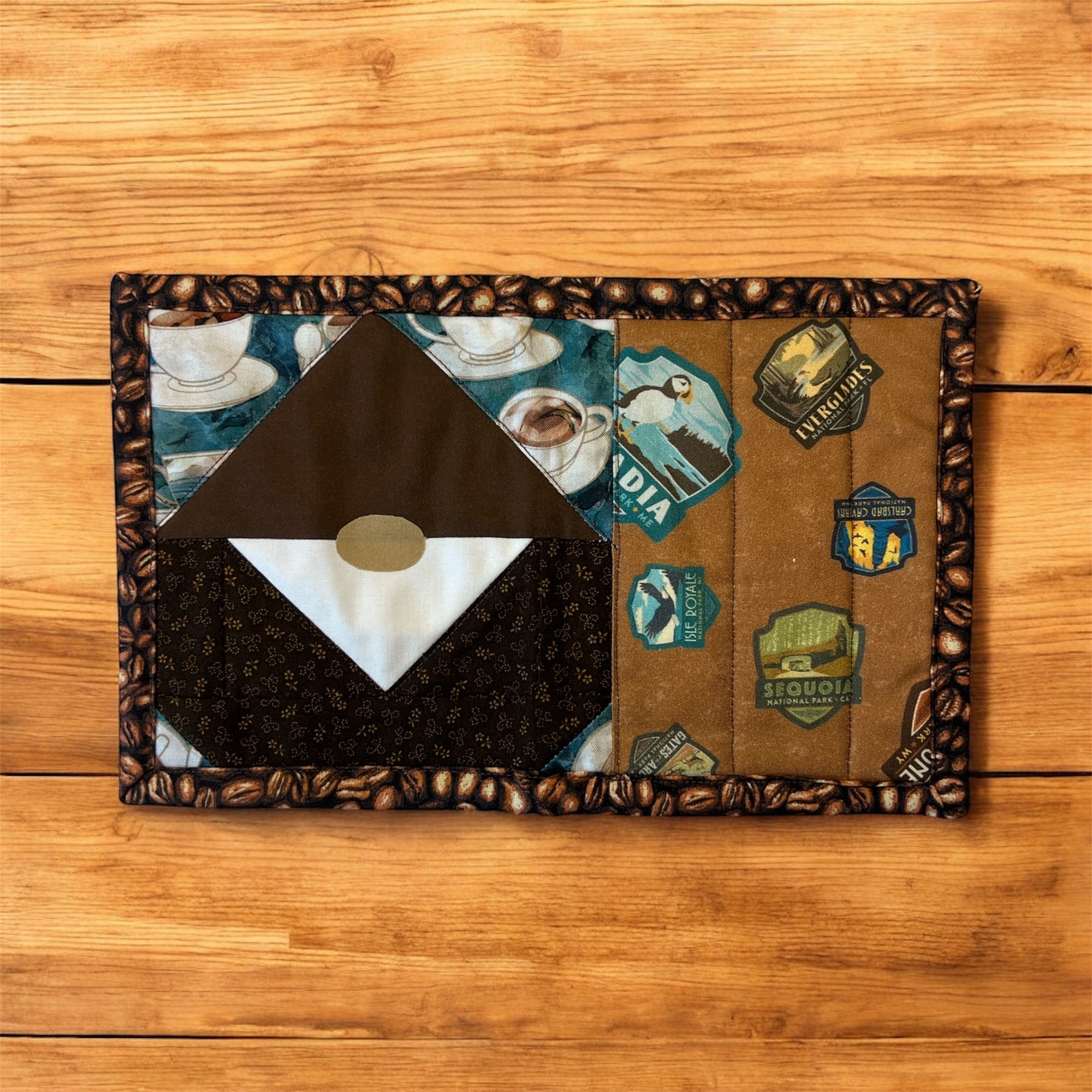 Gnome Mug Rug - National Park Theme