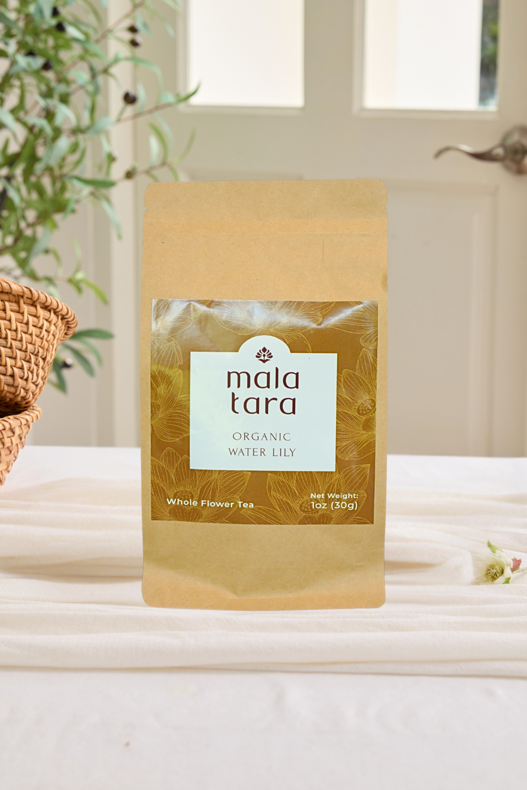 Water Lily Whole Flower Tea Pouch