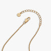 Coffee Bean 'Happiness, Wealth, Health' Engraved Pendant Necklace