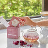 Red Damask Rose Whole Flower Tea Box